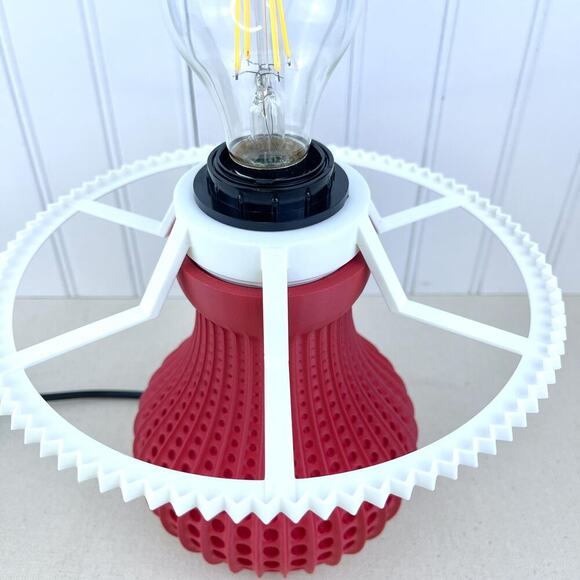 Modern Table Lamp, Drops Table Lamp, Desk Lamp and Shade, Bedside Lamp - Picture 5 of 11